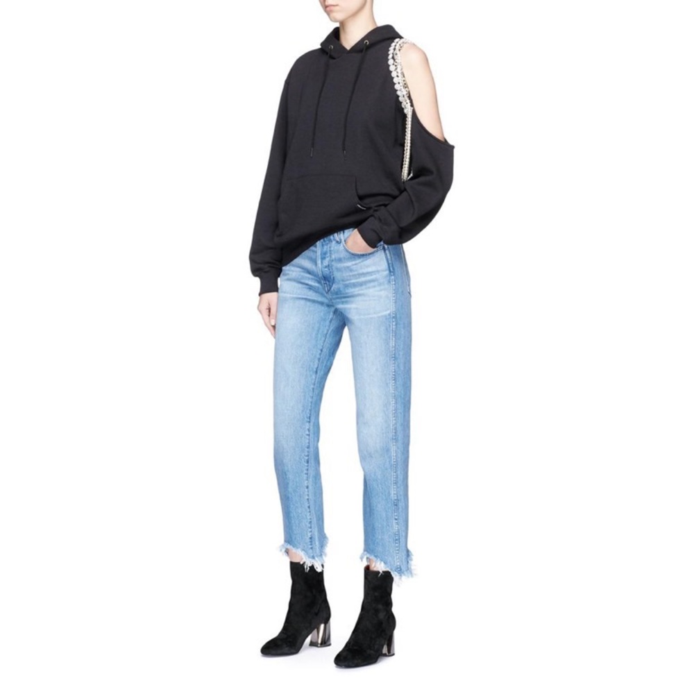 📌 Forte Couture Cyndi' Chain Embellished Hoodie